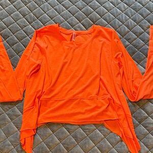 Free People Movement Orange Tempo Size Small